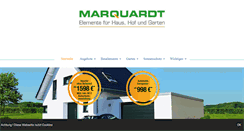 Desktop Screenshot of holz-marquardt.de